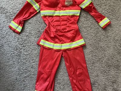 Fireman Costume- 3T/4T