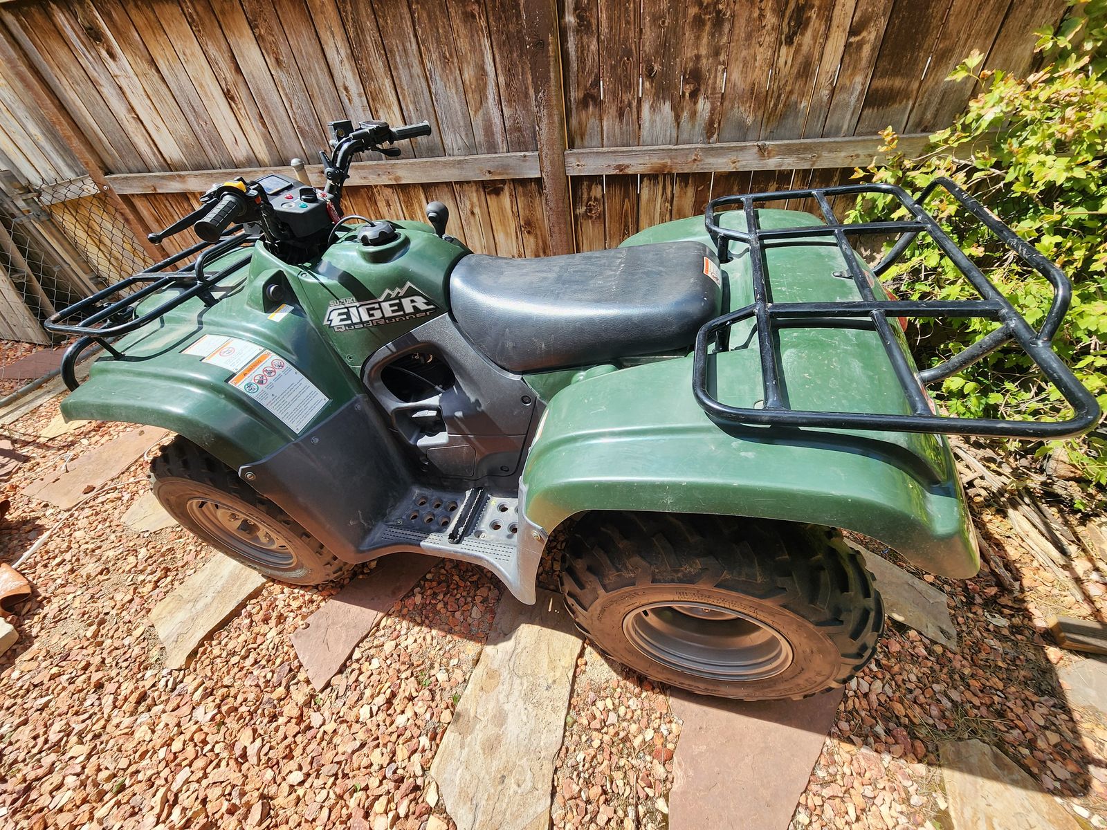 2004 Suzuki Eiger ATV with extras