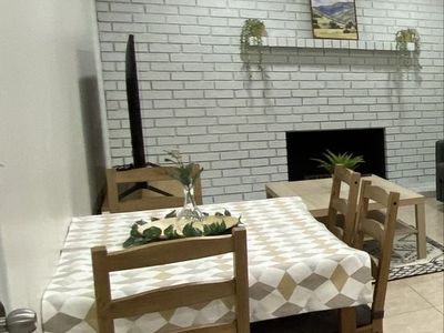 Wooden Dining Table and Chairs Set