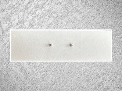 STAR STUD EARRINGS -- SILVER (BANTER BY PIERCING PAGODA)