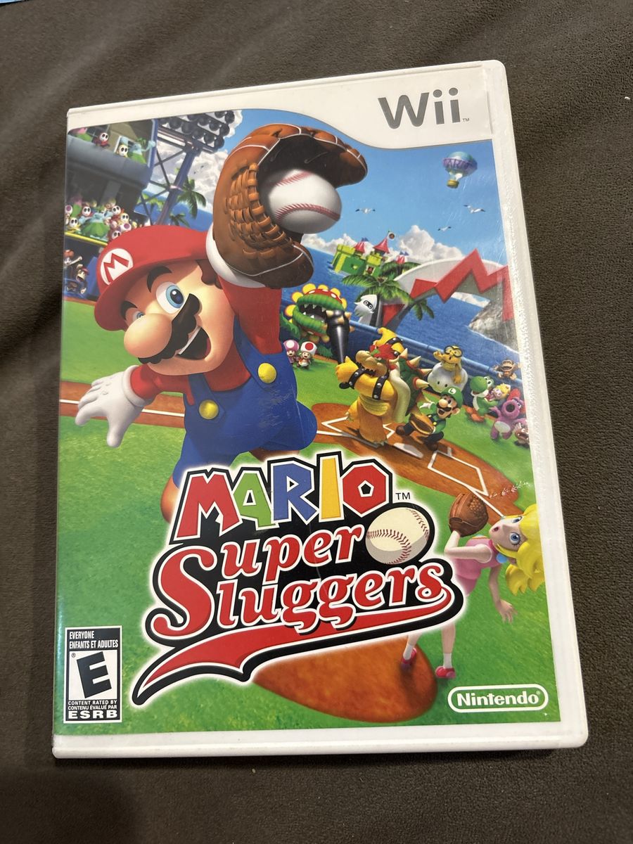 Mario Super Sluggers - Nintendo Wii Video Game