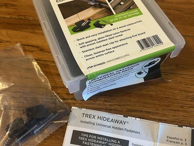 Trex Hideaway Universal Fastener Combo Pack