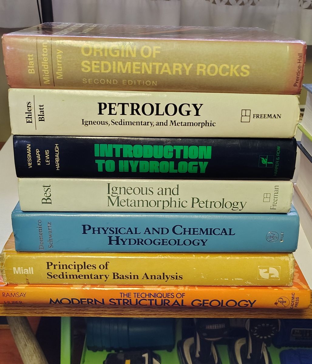 Geology Books $10
