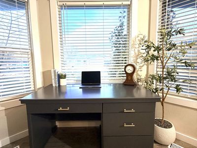 Refinished Solid Wood Desk