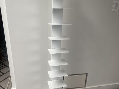 Container Store Floating Bookshelf