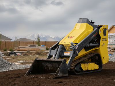 2024 Wacker Neuson SM100 Mini Skid Steer Rental | Narrow Access | Diesel
