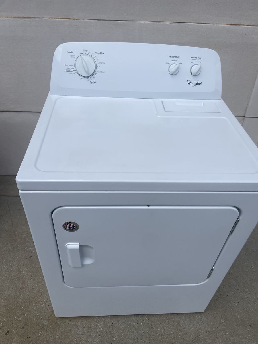 Whirlpool electric dryer