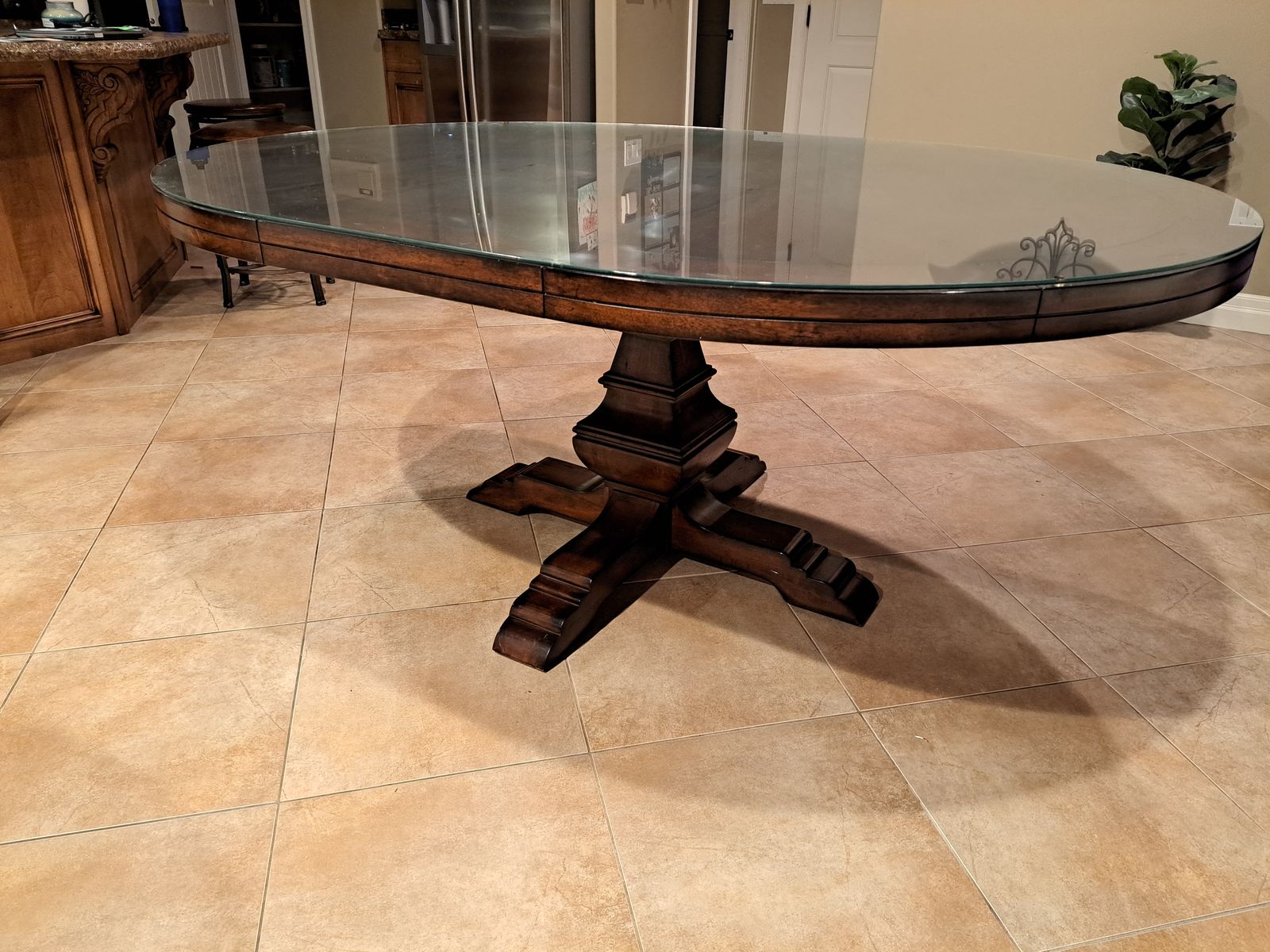 Beautiful solid wood dining table