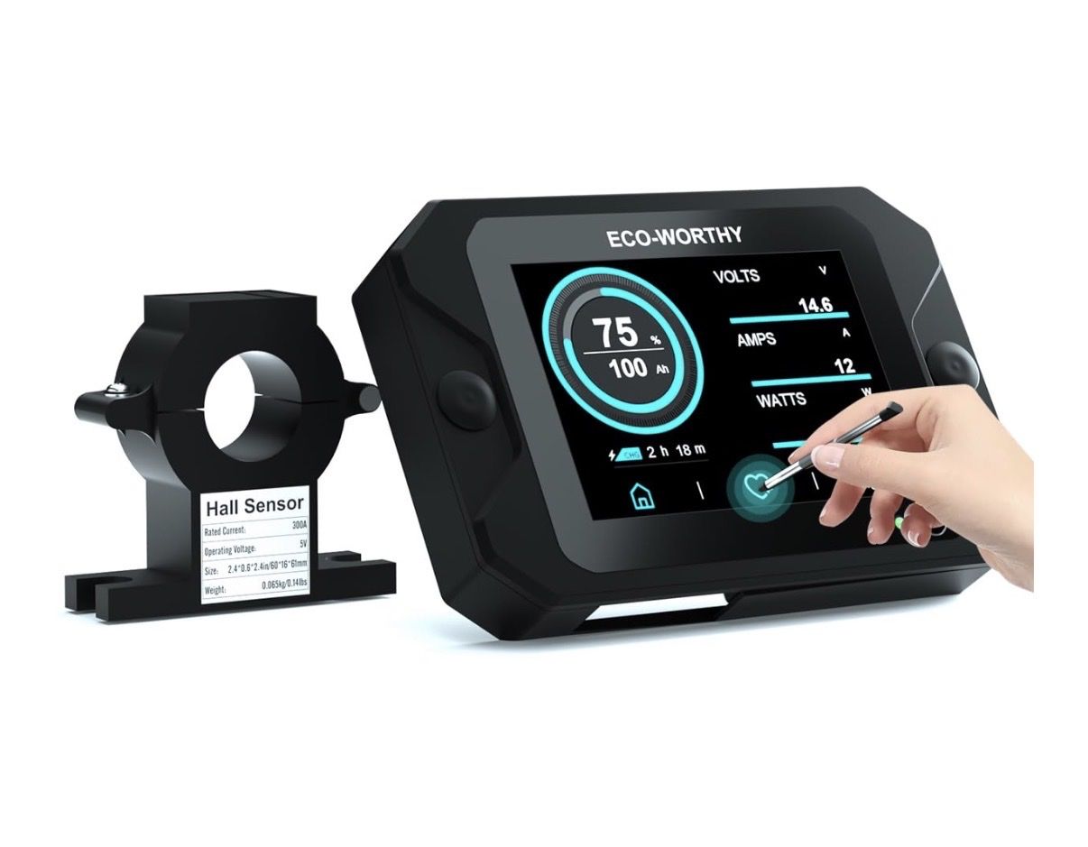 NEW! Battery Monitor with Hall Sensor