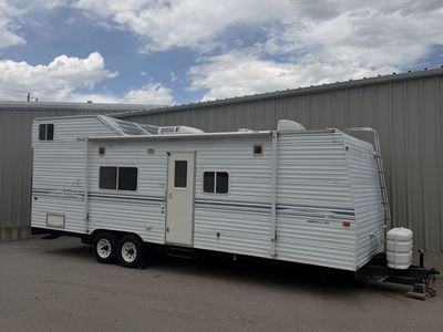 2001 Fleetwood RV Toy Hauler Travel Trailer - Great Condition, Ready for Adventure!