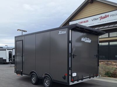8x16 / 8.5x16 Enclosed Cargo .080 PolyCor All Aluminum UTV/ATV Trailer Xpress 2026