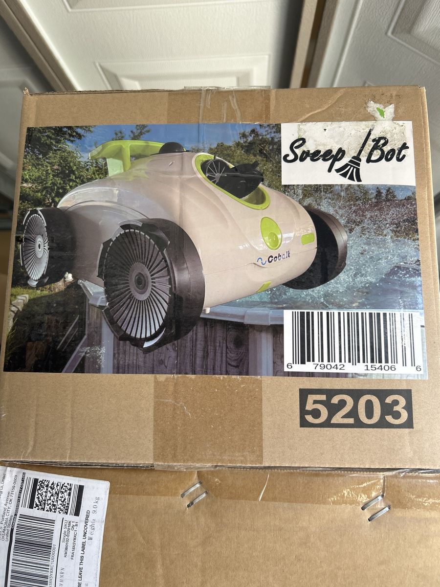 Cobalt Sweep Bot Automatic Robotic Pool Cleaner - New in Box