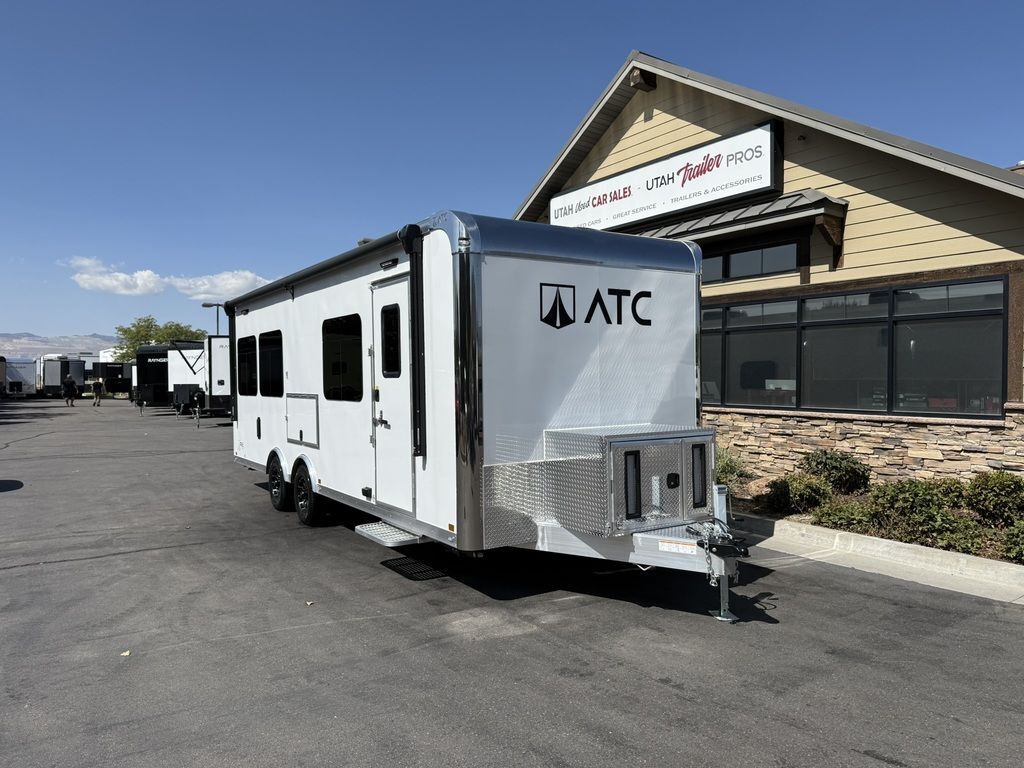 Mobile Office Trailer ATC Pro 300c 8x24/8.5x24 Enclosed Cargo All Aluminum ATC Trailers 2026