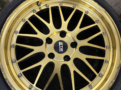 20” gold STR rims