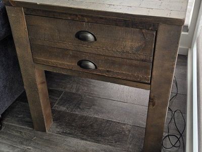 living room end table pair