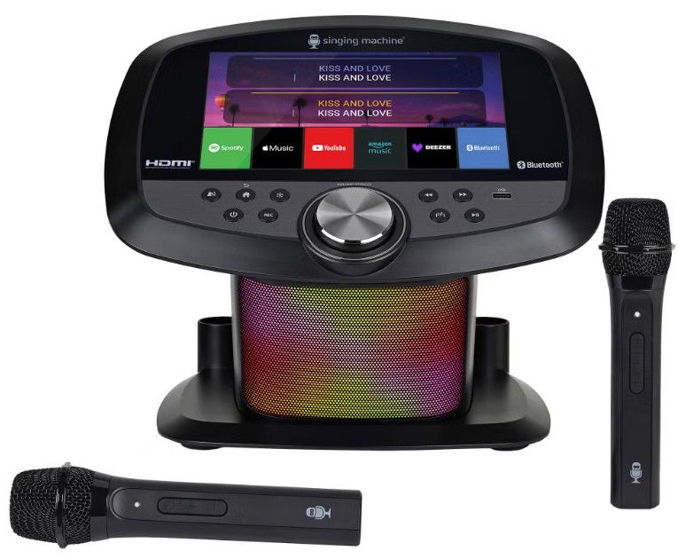 Singing Machine ISM9025 Ultimate Karaoke Party System with Vocal Removal & Charging Mics 1945214  #106967
