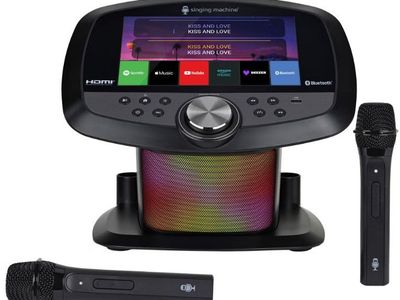 Singing Machine ISM9025 Ultimate Karaoke Party System with Vocal Removal & Charging Mics 1945214 #106967