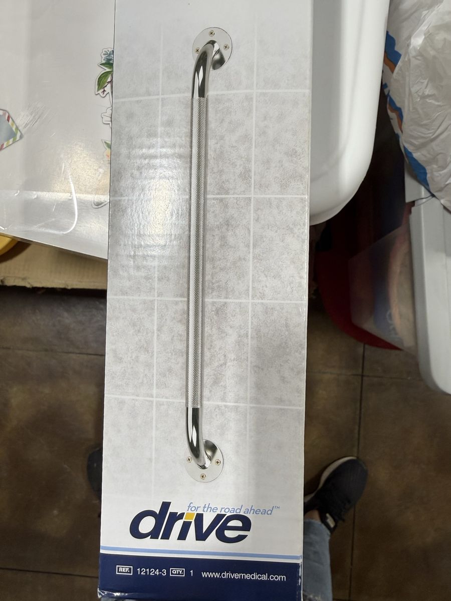 Brand New Drive 24” Chrome Bathroom Grab Bar