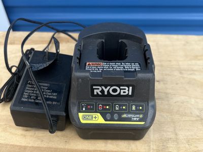 Ryobi P118B One+ 18V Lithium+ IntelliPort Battery Charger (Used, Good Condition)