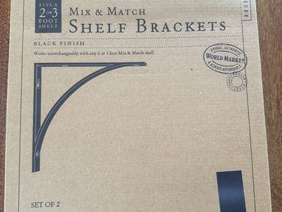 World Market Shelf Brackets