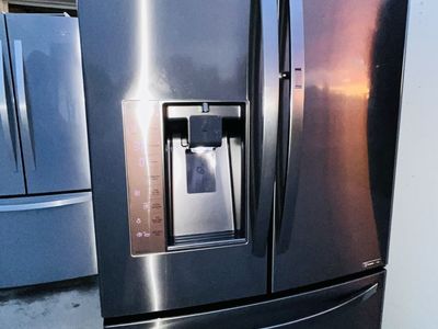 $1150 OBO GOOD FRIDGE LG BLACK STAINLESS STEEL