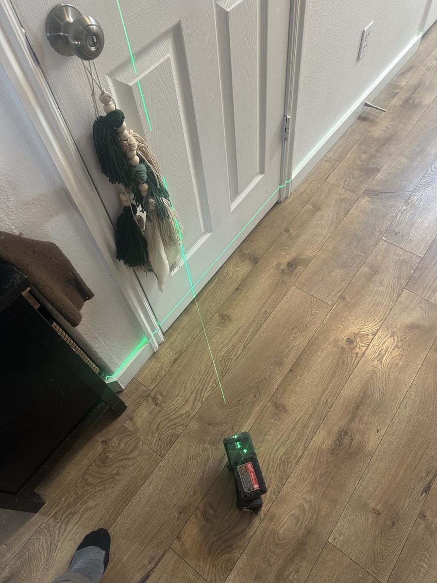 Milwaukee laser