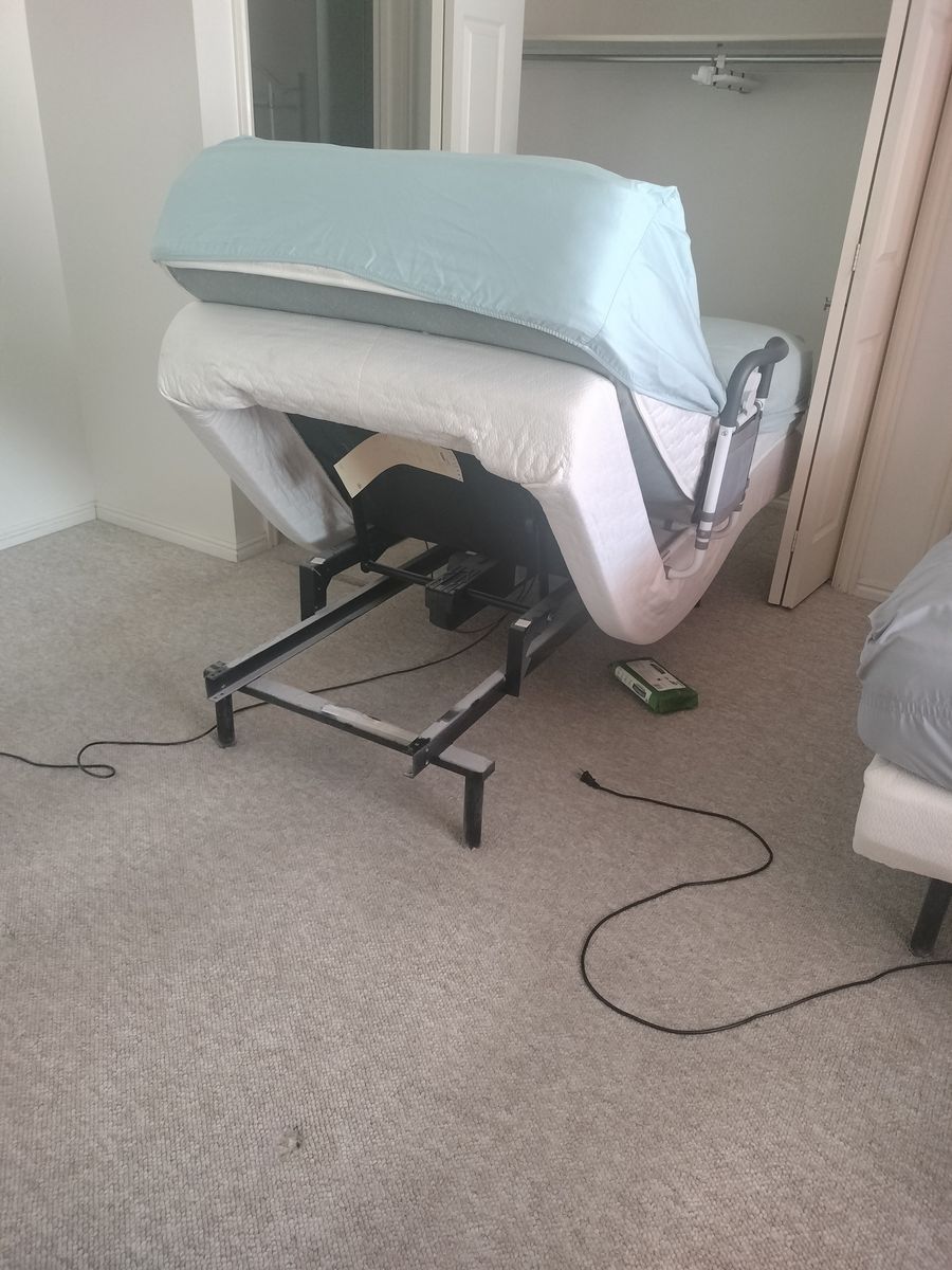 Free hospital like beds.