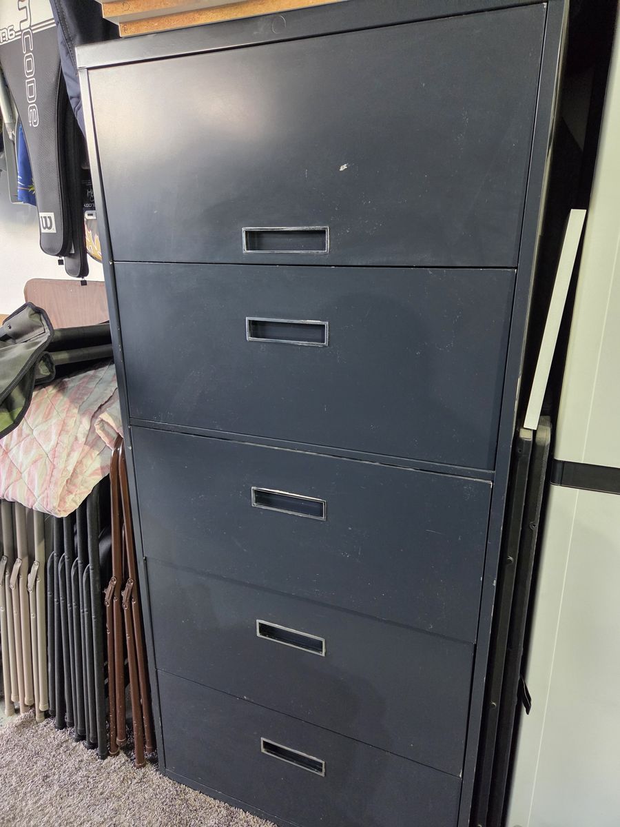 5 Drawer Lateral Filing Cabinet