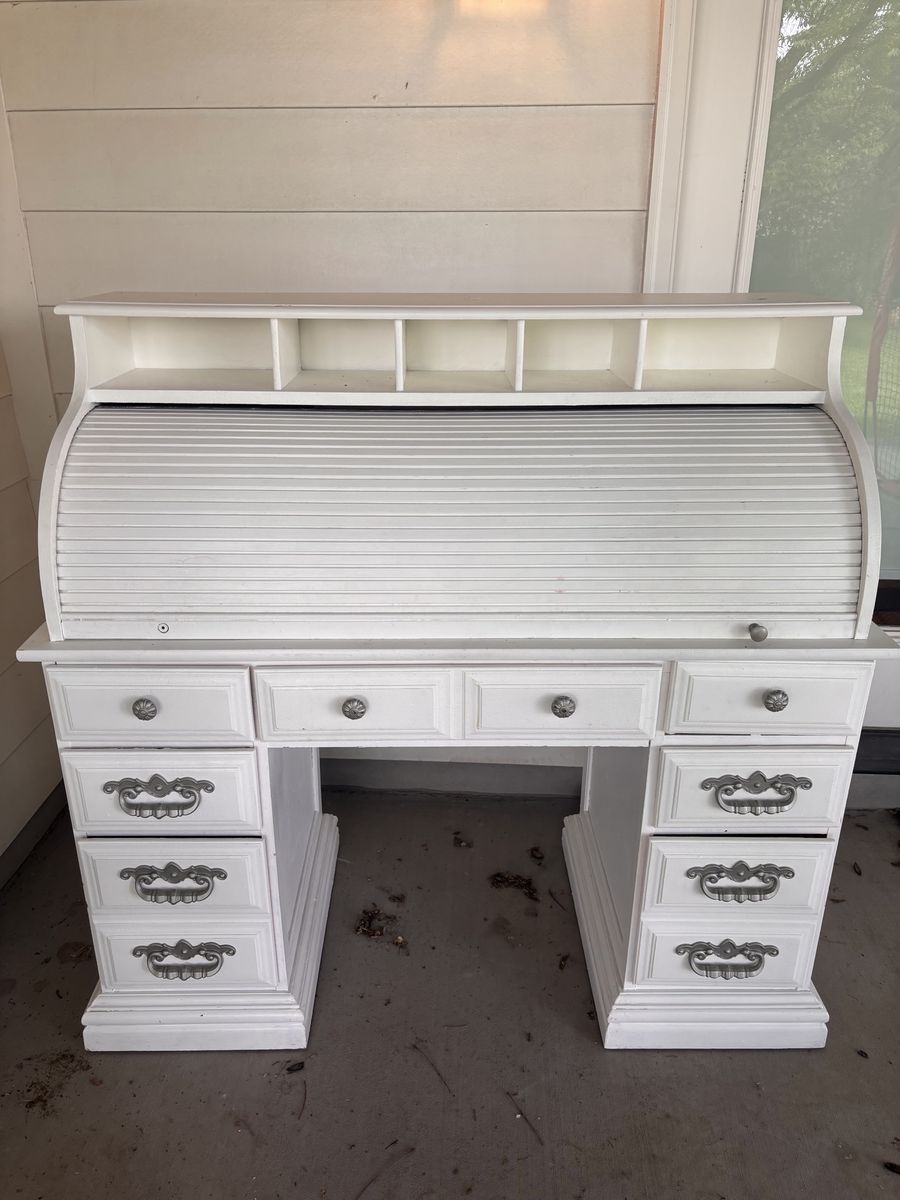 vintage roll-top desk