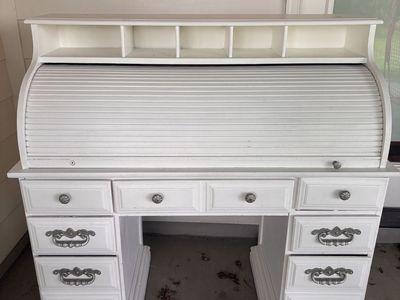 vintage roll-top desk