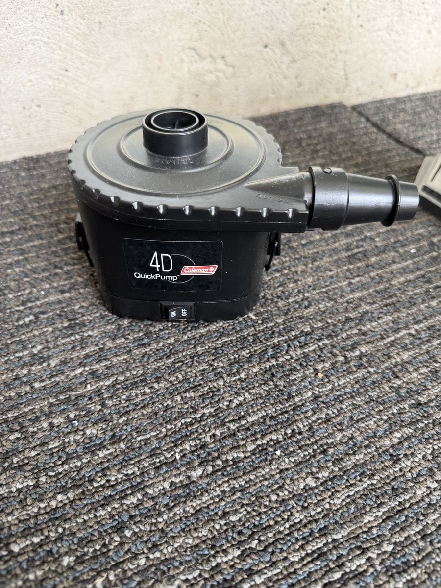 Coleman 4D QuickPump Battery-Operated Air Pump for Camping and Inflatables