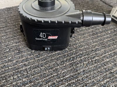 Coleman 4D QuickPump Battery-Operated Air Pump for Camping and Inflatables