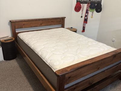 Full Size Mattress and Frame