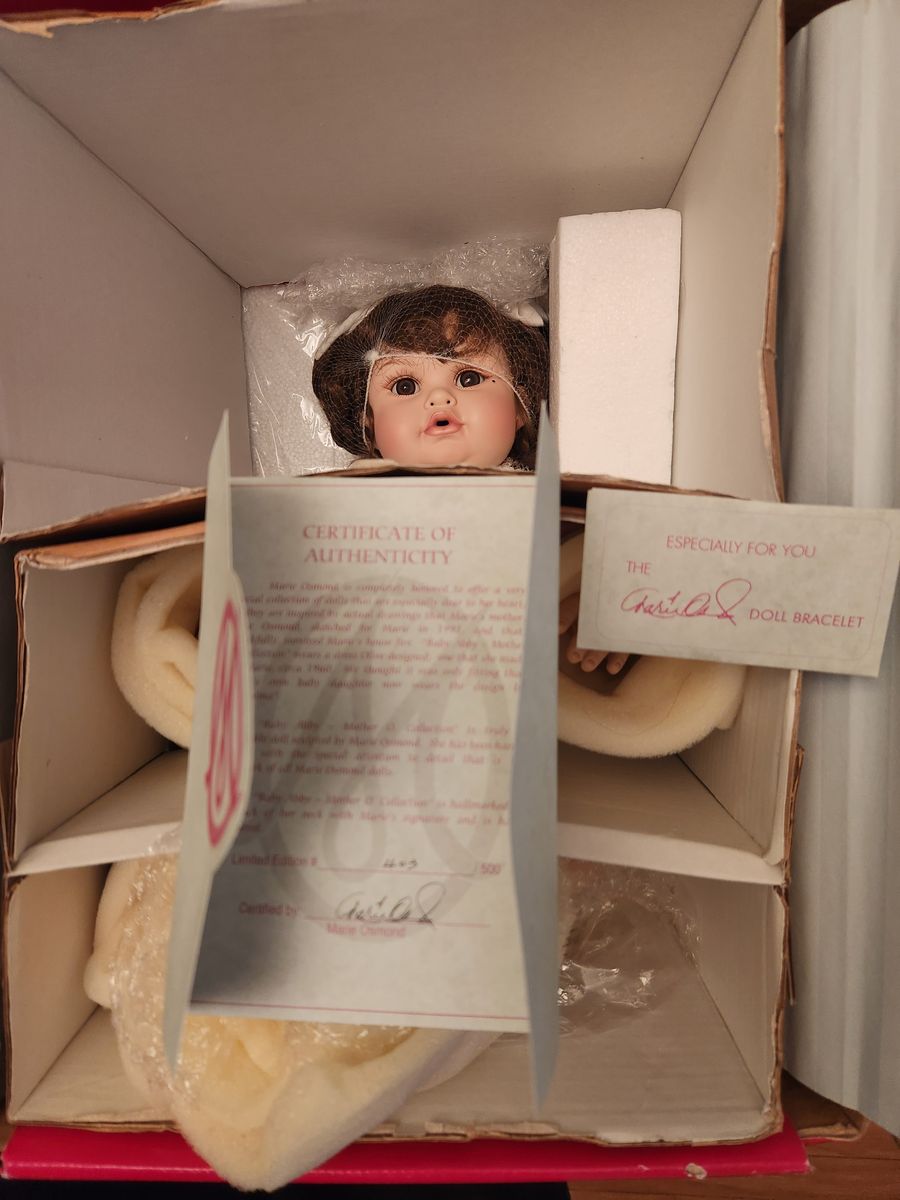 Baby Abby Mother O collection Limited edition signed on neck