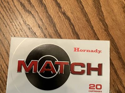HORNADY MATCH 6.5 Creedmoor Match