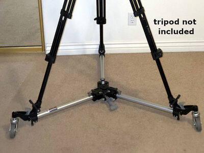 Manfrotto 181 DOLLY for tripod & head, made in Italy, professional, great condition