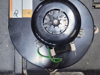 inducer motor w/squirrel cage and gasket