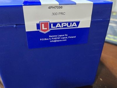 New Lapua 300 PRC brass