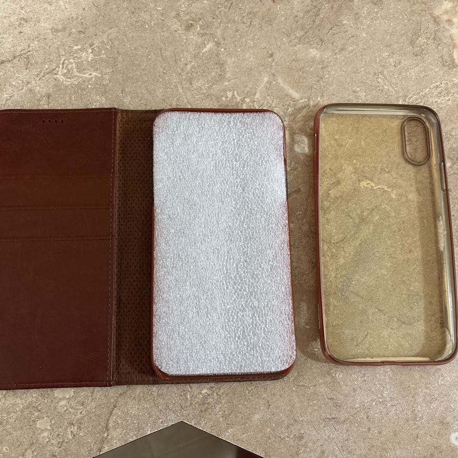 ICARERCASE wallet series and clear case for IPhone X/XR/XS