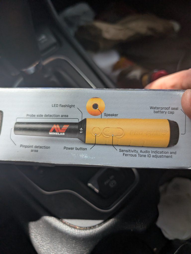 Minelab Pinpoint Ferrous tone ID submersible