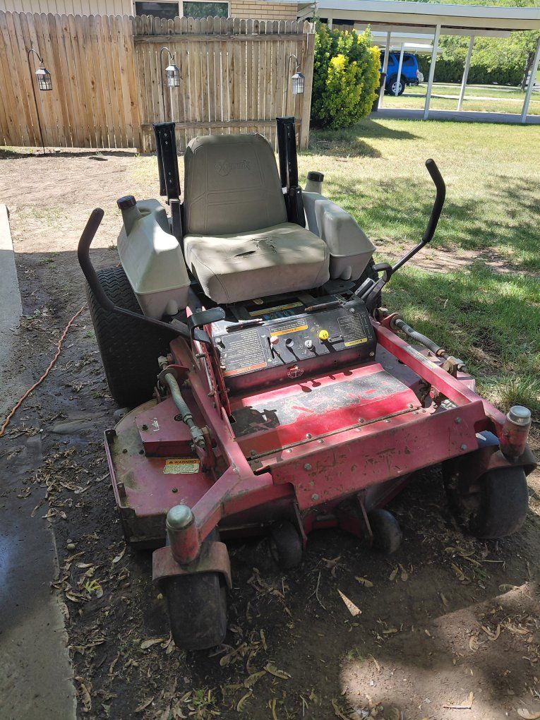 54 inch commercial exmark zero turn mower