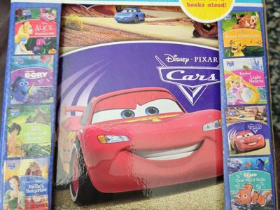 Disney E-Reader and 8 Book Library