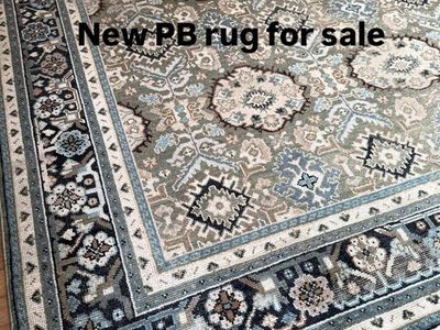 Hand knit rug 9 x 12 feet. $300 off !!