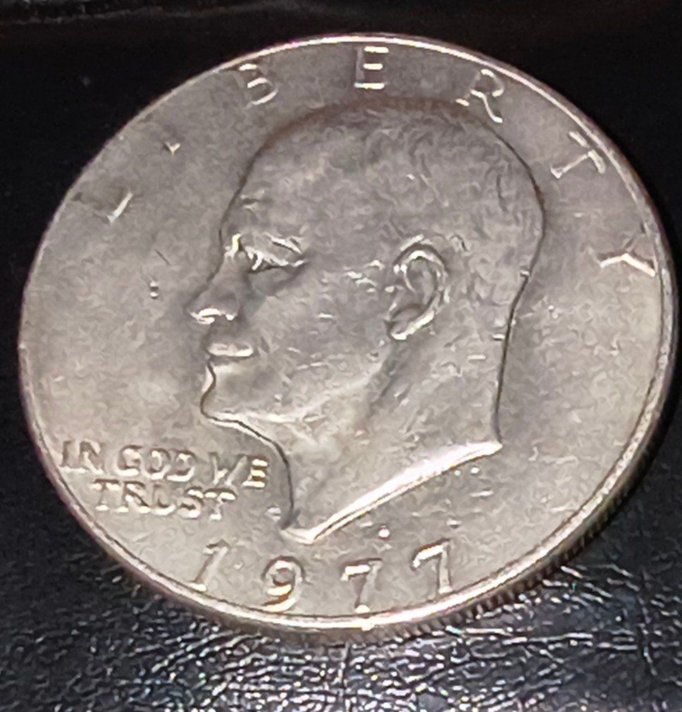 1977 Eisenhower Eisenhower Dollar Coin - US Mint One Dollar