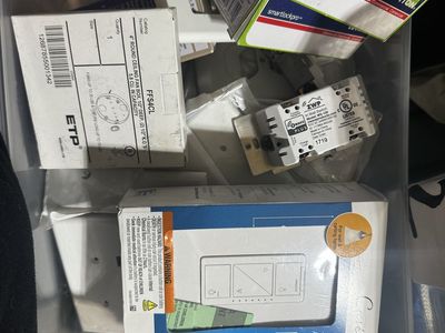 Assorted Electrical Switches, Dimmers, and Outlets Lot - Lutron & Leviton
