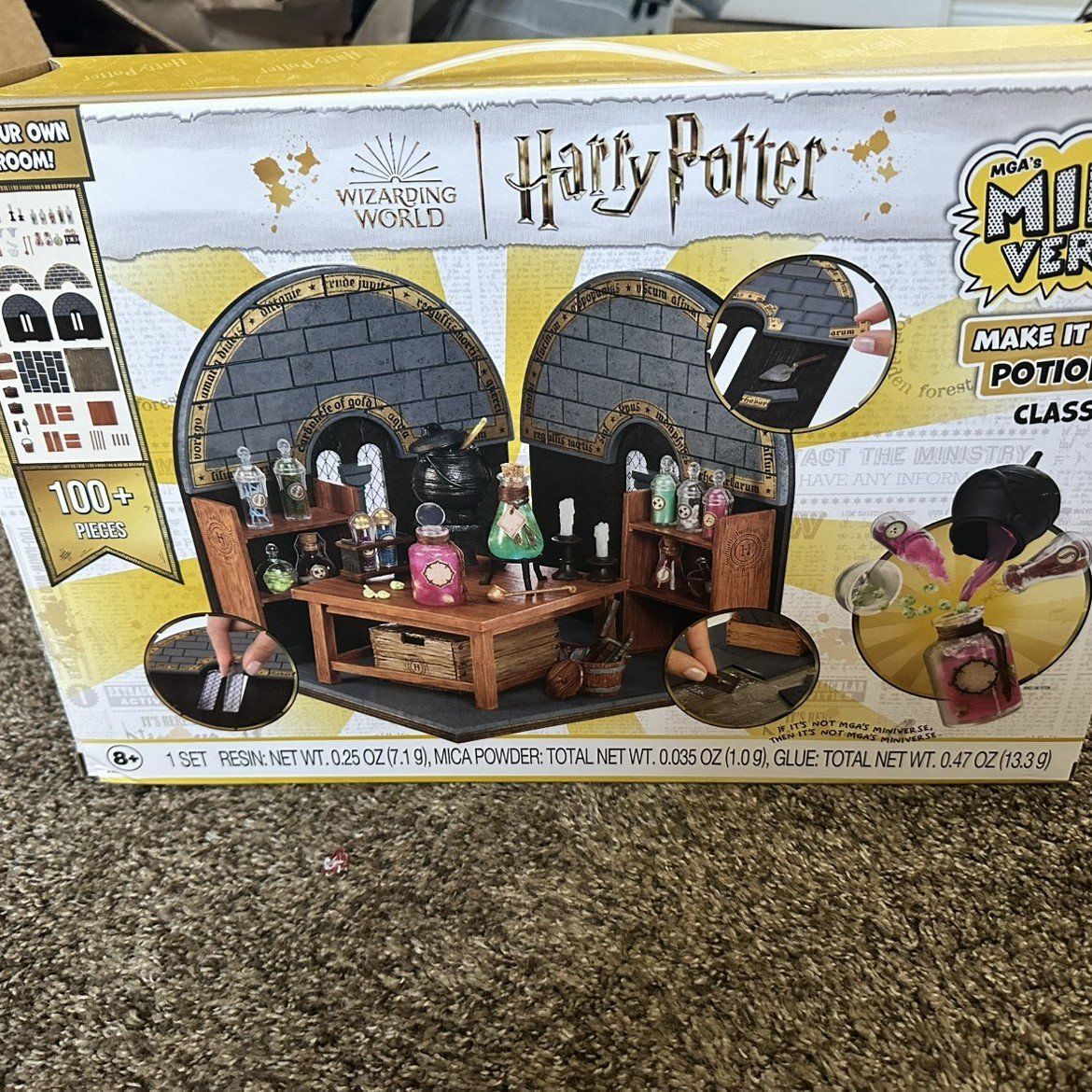 Harry Potter potion class miniverse