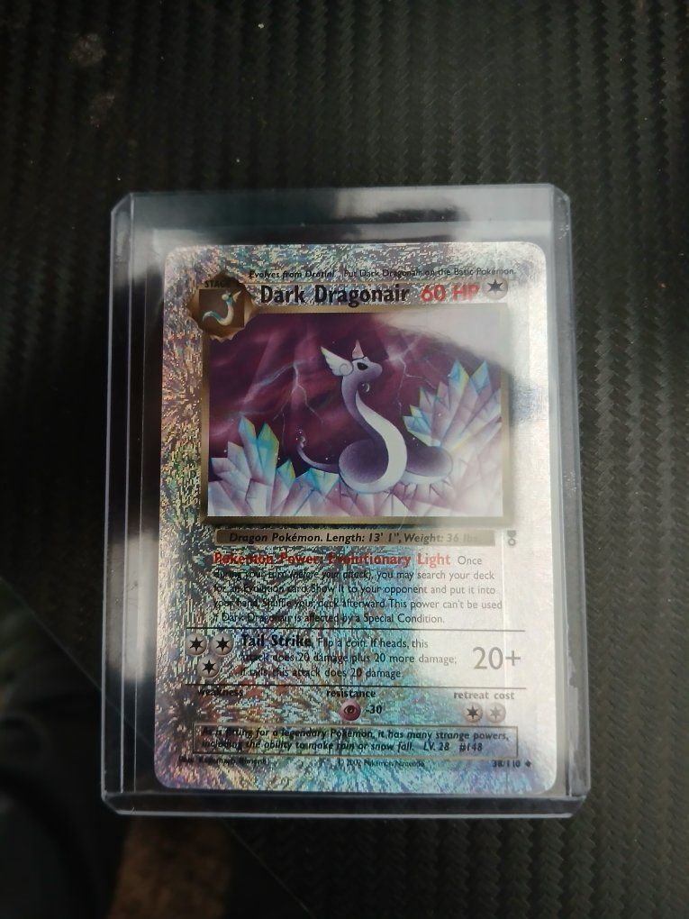 Reverse holographic dark dragonair