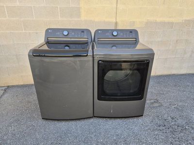 LG SET WASHER AND ELECTRIC DRYER FREE DELIVERY !