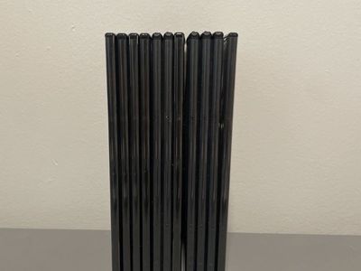 PREMIUM SLIM Black Double DVD Cases 7MM (100% New