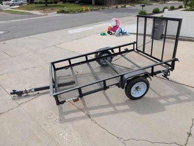 5x8 Carry-On Utility Trailer W/Rear gate